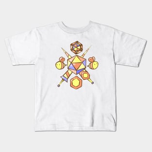 d20 Coat of Arms - Honeycomb Kids T-Shirt